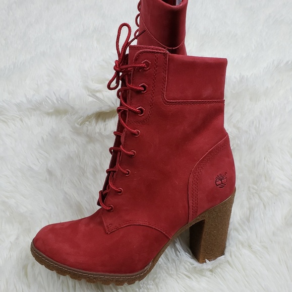 timberland glancy red